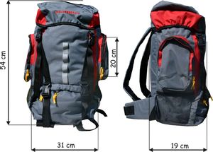 Plecak turystyczny Acamper P35 35 l Grafitowy 3