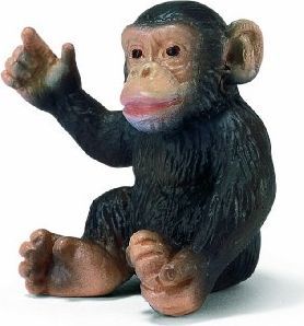 Figurka Schleich Schleich 14192 - Wild Life, dziecko szympansa 1
