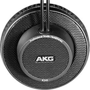 Słuchawki AKG AKG K245 Zamknięte, lekkie nauszne słuchawki studyjne, które można złożyć 7