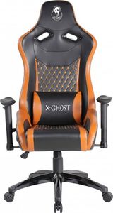 Fotel Ghost Chairs Ghost X czarno-pomarańczowy 1