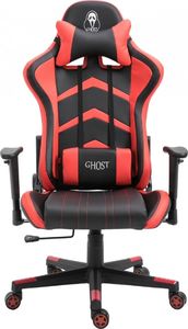 Fotel Ghost Chairs Five czarno-czerwony 1