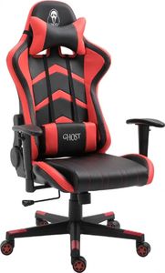 Fotel Ghost Chairs Five black-red 2