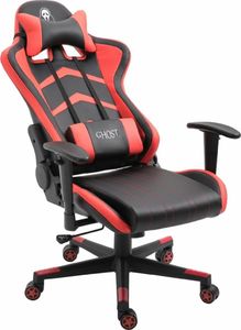 Fotel Ghost Chairs Five black-red 3