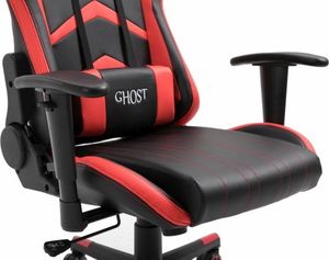 Fotel Ghost Chairs Five black-red 6