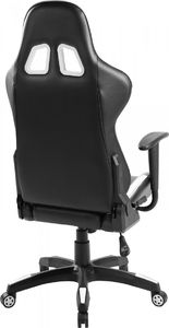 Fotel Ghost GHOST-ONE czarno-biały 4