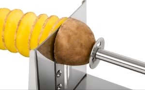 Royal Catering Ręczna maszyna do frytek na patyku twister chips 4