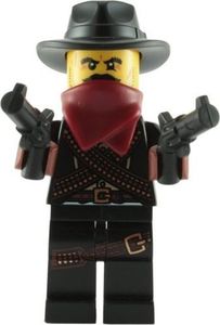 LEGO LEGO 8827 - minifigurka bandyty / kowboja z 6 Figurka kolekcjonerskich 1