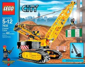 LEGO LEGO City 7632 - dźwig gąsienicowy 3