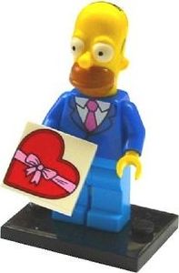 LEGO Minifigurki zestawu LEGO Simpsons 2 71009: Homer w garniturze 1