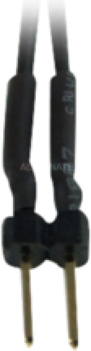 Phobya 2 pin - 2 pin, 0.3m, Czarny (82052) 2