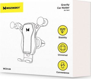 Wozinsky Uchwyt grawitacyjny do samochodu WCH-04 18