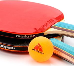 Meteor Zestaw do tenisa stołowego 2 rakietki Zephyr*+3 piłeczki 3