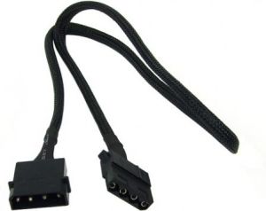 Phobya Molex - Molex, 0.6m, Czarny (87273) 2