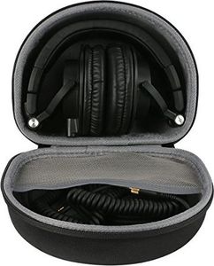 co2CREA do Audio-Technica ATH-M50x ATH-M40x Słuchawki DJ do Studio Hart Travel Storage Carry Case Cover by co2CREA (czarny) 4