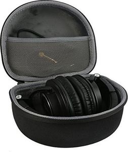 co2CREA do Audio-Technica ATH-M50x ATH-M40x Słuchawki DJ do Studio Hart Travel Storage Carry Case Cover by co2CREA (czarny) 5