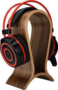 ONEGenug ONEenung uchwyt na zestaw słuchawkowy drewniany stojak na słuchawki do gier do słuchawek Sennheiser / Audio-Technica / AKG / Beyerdynamic / Logitech / HyperX / Sony PS4 itp. 2