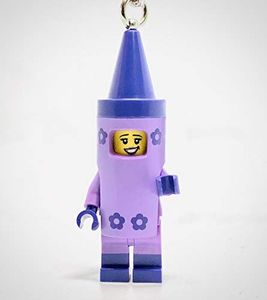Breloczek LEGO Brelok do kluczy LEGO Pin Girl 853995 1
