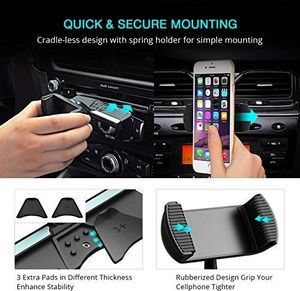 Mpow Uchwyt samochodowy na telefon Mpow do gniazda CD, uchwyt samochodowy do smartfona o 360 , uchwyt samochodowy do gniazda CD, uchwyt na telefon do samochodu na iPhone11 Pro / XS, Galaxy, LG, GPS 2