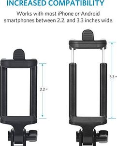 Selfie stick Anker Anker Selfie Stick Regulowany selfie stick, bez baterii, z kablem, do iPhonea SE / 6s / 6/6 Plus, Samsung Galaxy S7 / S6 / Edge, Nexus 6P (niekompatybilny z iPhone 7/7 Plus / 8/8 Plus / X) 3