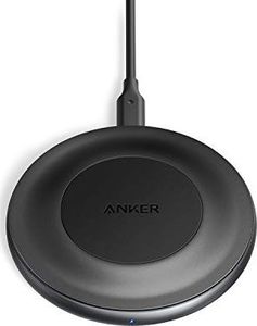 Ładowarka Anker Anker PowerWave Alloy, bezprzewodowa ładowarka 15 W Max z certyfikatem Qi, błyskawiczne ładowanie iPhone'a 11 Pro, X, Xs, Xr, Galaxy S20 S10 S9, Note 10 i innych (brak zasilacza w zestawie) 1