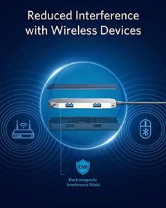 HUB USB Anker Anker USB C Hub, adapter 7 w 1 PowerExpand + z 4K HDMI, zasilanie 60 W, 1 GBPS Ethernet, 2 porty USB 3.0 i czytnik kart pamięci SD / mircoSD, do MacBook Pro 2016/2017/2018, Chromebook, XPS 7