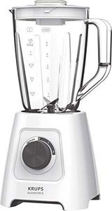 Blender kielichowy Krups Blender Krups KB4201 Blendforce; 600 W; Plastikowy pojemnik 2L; 4 noże; 2 prędkości + funkcja pulsacyjna; Funkcja kruszenia lodu; Technologia Smart-Lock; Biały 5