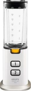 Blender kielichowy Krups Blender Krups KB3031 Perfect Mix 9000, szkło, czarny, stal nierdzewna, przezroczysty, biały 3