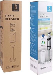 Blender Aigostar  Aigostar Stirring Silver 30IOM - blender ręczny z kubkiem, blender ze stali nierdzewnej do żywności dla niemowląt, przełącznik jog o mocy 600W, stal nierdzewna klasy spożywczej 304, bez BPA. OPAKOWANIE JEDNORAZOWE. 9
