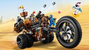LEGO Movie 2 Trójkołowiec Stalowobrodego (70834) 3