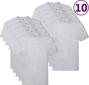 Fruit of the Loom Oryginalne T-shirty, 10 szt., szare, S, bawełna 1