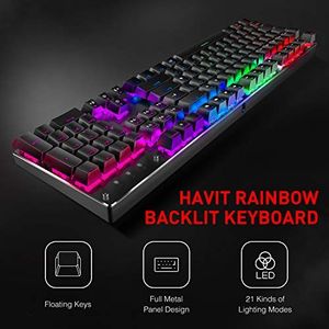 Havit havit Gaming Keyboard Mouse Set UK Layout (HV-KB432Lcombo) 2