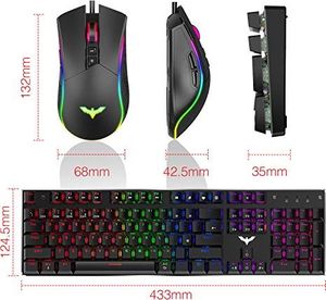 Havit havit Gaming Keyboard Mouse Set UK Layout (HV-KB432Lcombo) 9