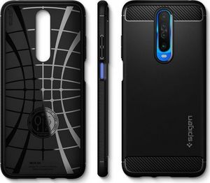 Spigen Spigen Rugged Armor Xiaomi Pocophone X2/Redmi K30 czarny/black ACS00697 () - Spi001051 2