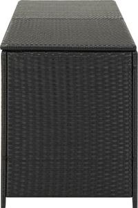Skrzynia ogrodowa vidaXL 200x50x60 cm Czarny 6