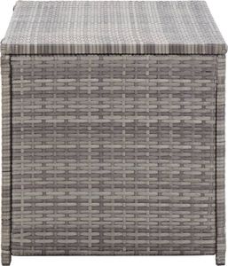 Skrzynia ogrodowa vidaXL 100x50x50 cm Szary 4