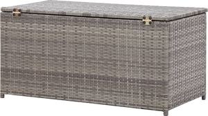 Skrzynia ogrodowa vidaXL 100x50x50 cm Szary 5