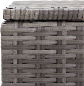 Skrzynia ogrodowa vidaXL 100x50x50 cm Szary 6