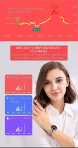 Smartwatch Heures m9 Złoty 4