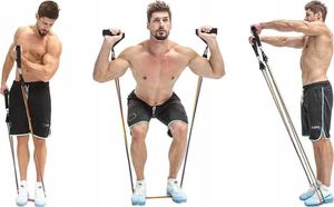 Tubing różne poziomy oporu w zestawie wielokolorowy 5 szt. 11