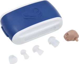 Dyskretny Aparat Słuchowy Douszny + 2 Baterie Etui 2
