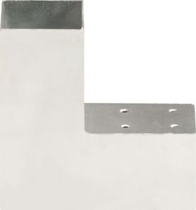 vidaXL Łączniki w kształcie L, 4 szt., galwanizowany metal, 71x71 mm 3
