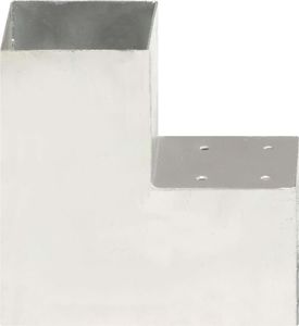 vidaXL Łączniki w kształcie L, 4 szt., galwanizowany metal, 101x101 mm 3