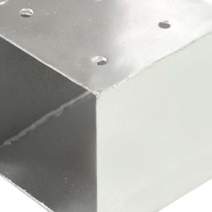 vidaXL Łączniki w kształcie T, 4 szt., galwanizowany metal, 101x101 mm 6