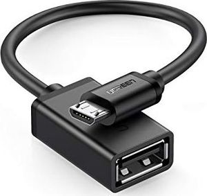 Adapter USB Ugreen microUSB - USB Czarny  (10396) 1