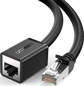 Ugreen Przedłużacz UGREEN do kabla Ethernet, kabla LAN, kabla sieciowego Gigabit i kabla RJ45 Kompatybilny z Cat5 Cat5e Cat6 Cat7 Cat8, kabel adaptera do sieci Ethernet, LAN, przedłużacz sieci (0,5 m) 1