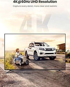 Kabel USB Ugreen Kabel UGREEN USB C do HDMI 4K przy 60 Hz Thunderbolt 3 kompatybilny z przejściówką typu C do HDMI obsługiwany przez MacBook Pro 2020, iPad Pro 2020, Surface Go 2, Surface Pro 7, Samsung S20 (2 m) 4