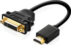 Adapter AV Ugreen HDMI - DVI-I czarny (20136) 1
