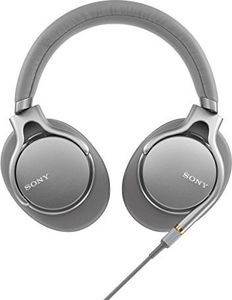 Słuchawki Sony Sony Słuchawki MDR-1AM2 (High Resolution Audio, Beat Response Control, ultralekka konstrukcja, w tym biały wysokiej jakości kabel audio) srebrne 2