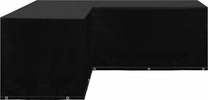 vidaXL Pokrowiec na narożne meble ogrodowe, 12 oczek, 250x250x90 cm 2