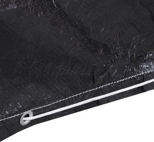 vidaXL Pokrowiec na narożne meble ogrodowe, 12 oczek, 250x250x90 cm 5